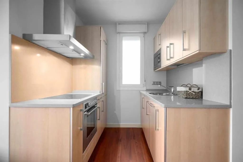 Atico Centro Para 3, Ac, Luz Y Comodidad Сан-Себастьян Испания