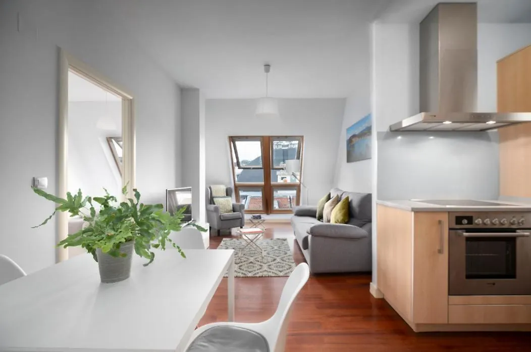 Apartment Atico Centro Para 3, Ac, Luz Y Comodidad San Sebastian Spain