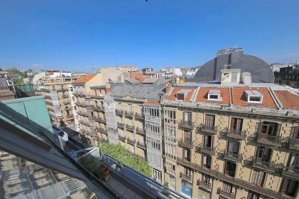 Apartment Atico Centro Para 3, Ac, Luz Y Comodidad San Sebastian