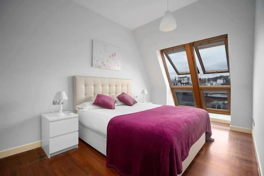 Apartment Atico Centro Para 3, Ac, Luz Y Comodidad San Sebastian Spain